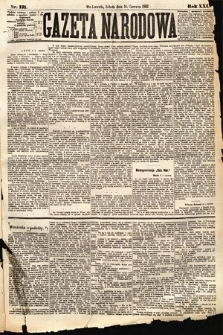Gazeta Narodowa. 1882, nr 131