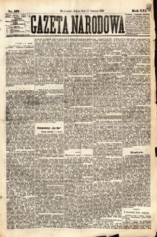 Gazeta Narodowa. 1882, nr 137