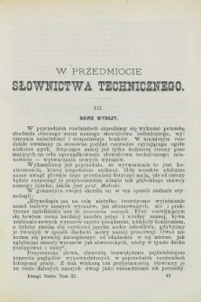 Przegląd Techniczny : pismo miesięczne poświęcone sprawom techniki i przemysłu. [R.6], T.11, [z. 5] ([maj] 1880)