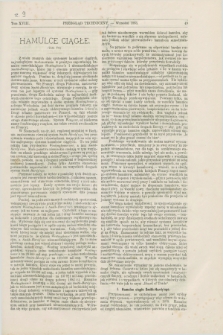 Przegląd Techniczny : pismo miesięczne poświęcone sprawom techniki i przemysłu. [R.9], T.18, z.9 (wrzesień 1883)