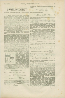 Przegląd Techniczny : czasopismo miesięczne poświęcone sprawom techniki i przemysłu. [R.16], T.27, [z. 5] (maj 1890) + wkładka