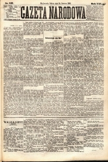 Gazeta Narodowa. 1882, nr 143