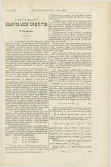 Przegląd Techniczny : czasopismo miesięczne poświęcone sprawom techniki i przemysłu. [R.17], T.28, [z. 4] (kwiecień 1891)