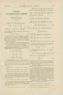 Przegląd Techniczny : czasopismo miesięczne poświęcone sprawom techniki i przemysłu. [R.17], T.28, [z. 8] (sierpień 1891)