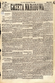 Gazeta Narodowa. 1882, nr 148