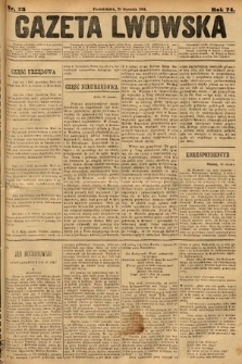 Gazeta Lwowska. 1884, nr 23