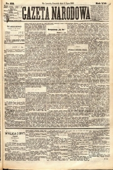 Gazeta Narodowa. 1882, nr 152