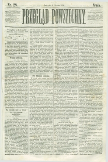Przegląd Powszechny. 1859, nr 28 (6 kwietnia)
