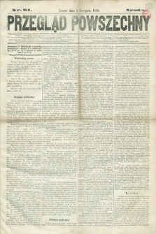 Przegląd Powszechny. 1860, nr 61 (1 sierpnia)