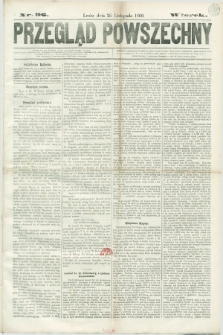 Przegląd Powszechny. 1860, nr 96 (20 listopada)