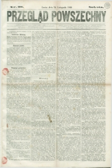 Przegląd Powszechny. 1860, nr 98 (24 listopada)