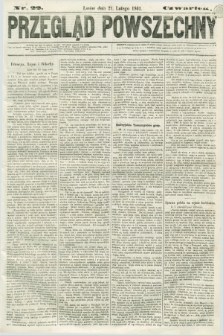 Przegląd Powszechny. 1861, nr 22 (21 lutego)