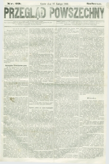 Przegląd Powszechny. 1861, nr 23 (23 lutego)