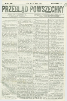 Przegląd Powszechny. 1861, nr 27 (5 marca)