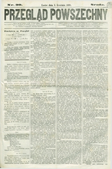 Przegląd Powszechny. 1861, nr 39 (3 kwietnia)