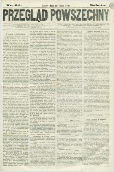 Przegląd Powszechny. 1861, nr 64 (20 lipca)
