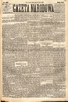 Gazeta Narodowa. 1882, nr 163