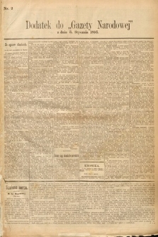 Gazeta Narodowa. 1895, nr 2
