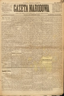Gazeta Narodowa. 1895, nr 4