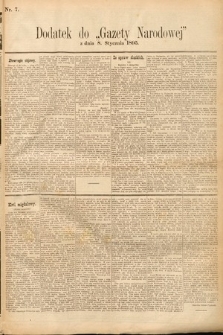 Gazeta Narodowa. 1895, nr 7