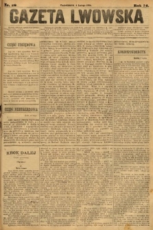 Gazeta Lwowska. 1884, nr 28