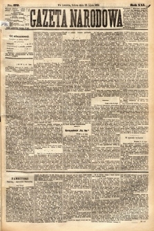 Gazeta Narodowa. 1882, nr 172