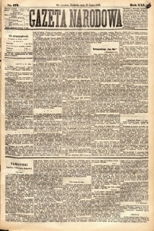 Gazeta Narodowa. 1882, nr 173
