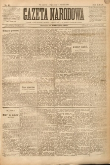 Gazeta Narodowa. 1895, nr 11