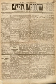 Gazeta Narodowa. 1895, nr 12