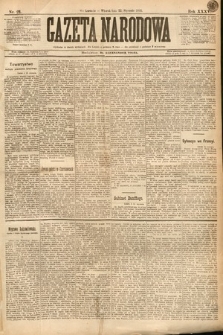 Gazeta Narodowa. 1895, nr 22