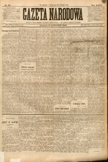 Gazeta Narodowa. 1895, nr 23
