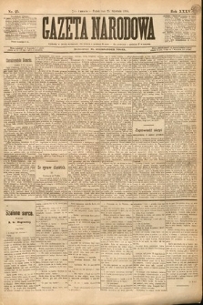 Gazeta Narodowa. 1895, nr 25