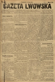Gazeta Lwowska. 1884, nr 34