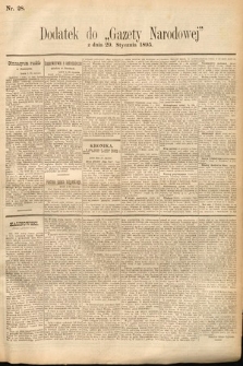 Gazeta Narodowa. 1895, nr 28