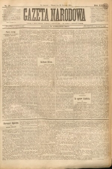 Gazeta Narodowa. 1895, nr 29