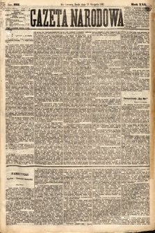 Gazeta Narodowa. 1882, nr 192