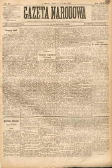 Gazeta Narodowa. 1895, nr 33