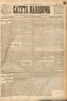 Gazeta Narodowa. 1895, nr 46