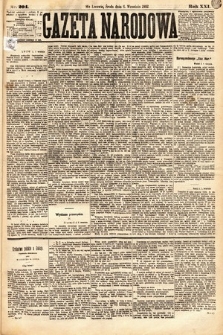 Gazeta Narodowa. 1882, nr 204