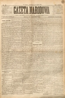 Gazeta Narodowa. 1895, nr 48