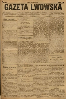 Gazeta Lwowska. 1884, nr 38