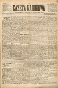 Gazeta Narodowa. 1895, nr 53