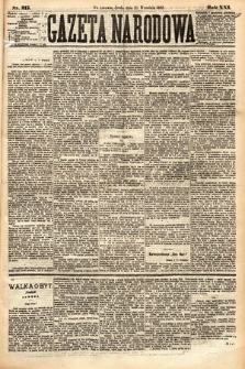 Gazeta Narodowa. 1882, nr 215