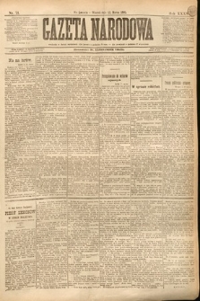 Gazeta Narodowa. 1895, nr 71