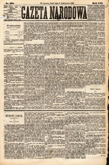 Gazeta Narodowa. 1882, nr 228