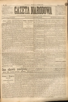 Gazeta Narodowa. 1895, nr 83