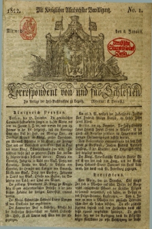 Correspondent von und fuer Schlesien. 1822, No. 1 (2 Januar)