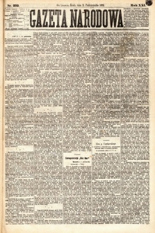 Gazeta Narodowa. 1882, nr 232