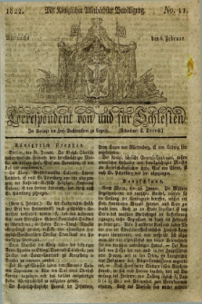 Correspondent von und fuer Schlesien. 1822, No. 11 (6 Februar)