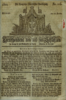 Correspondent von und fuer Schlesien. 1822, No. 103 (25 December)